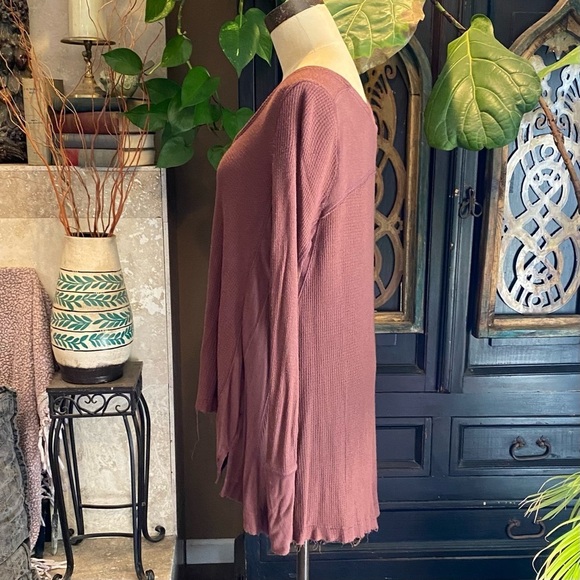 Free People Malibu Thermal - oversized soft comfy & textured - Picture 7 of 14